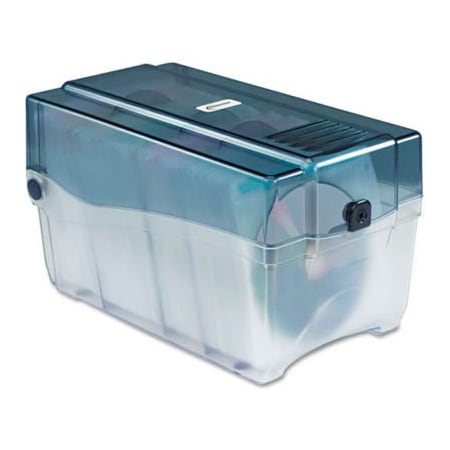 Innovera CD/DVD Storage Case, Clear Case, 75 White Sleeves 39502